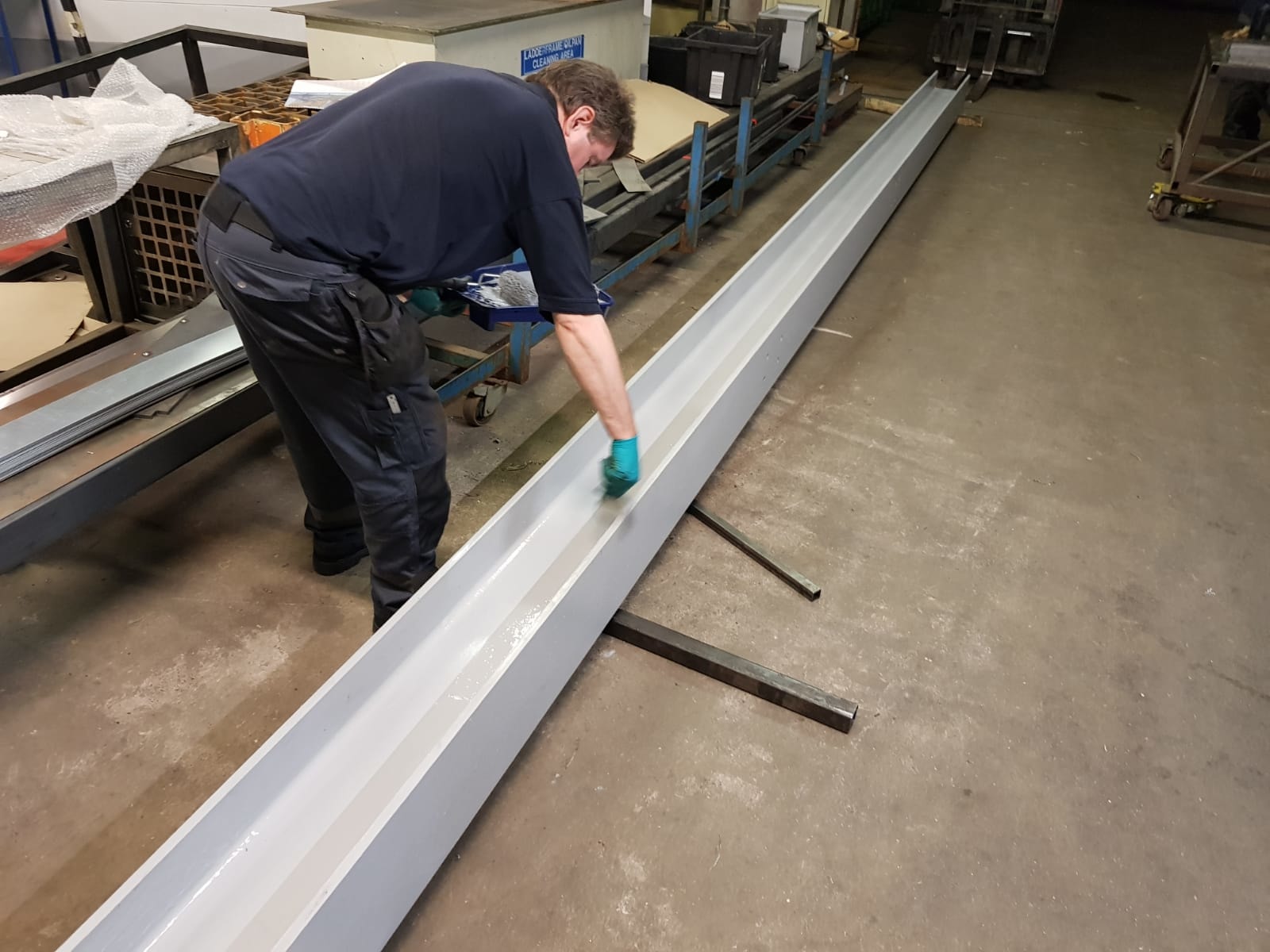 Image of CSM team member working